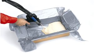 بسته بندی با اسپری فوم